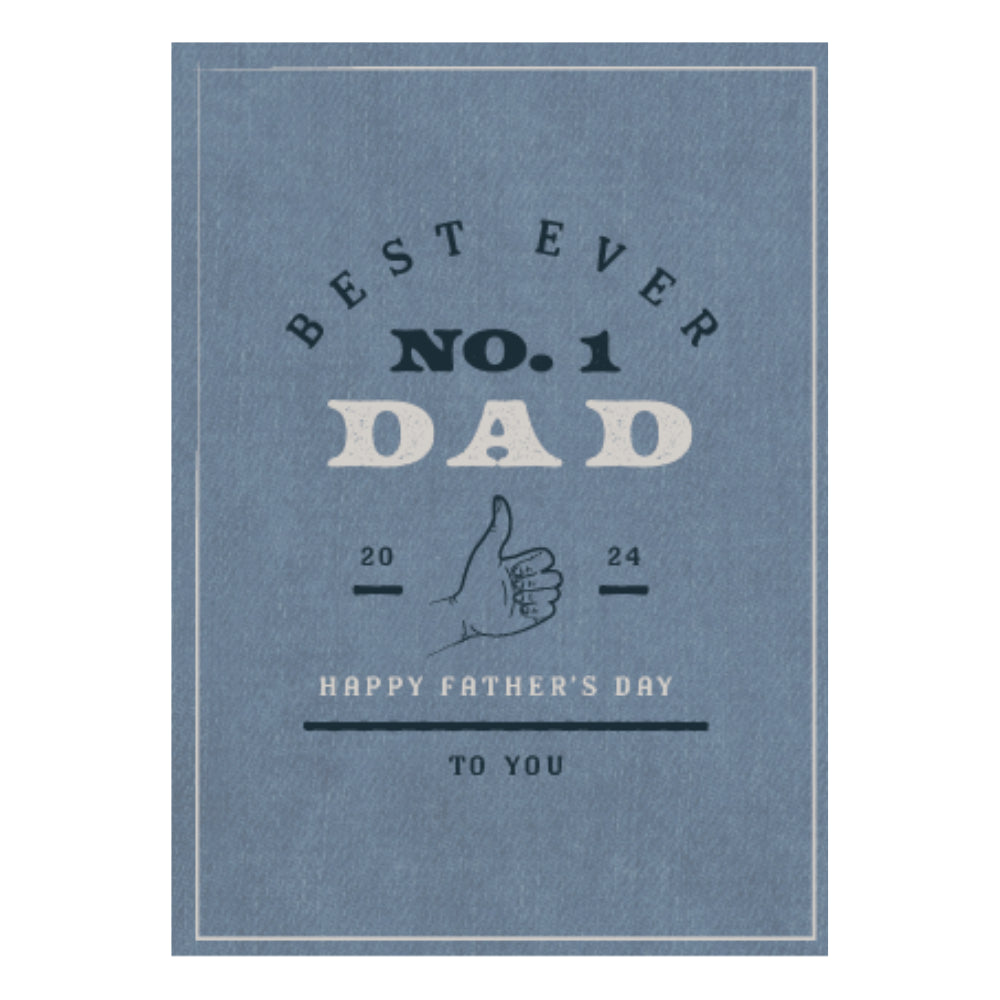 Greeting Card - FOR HIM - Best Ever